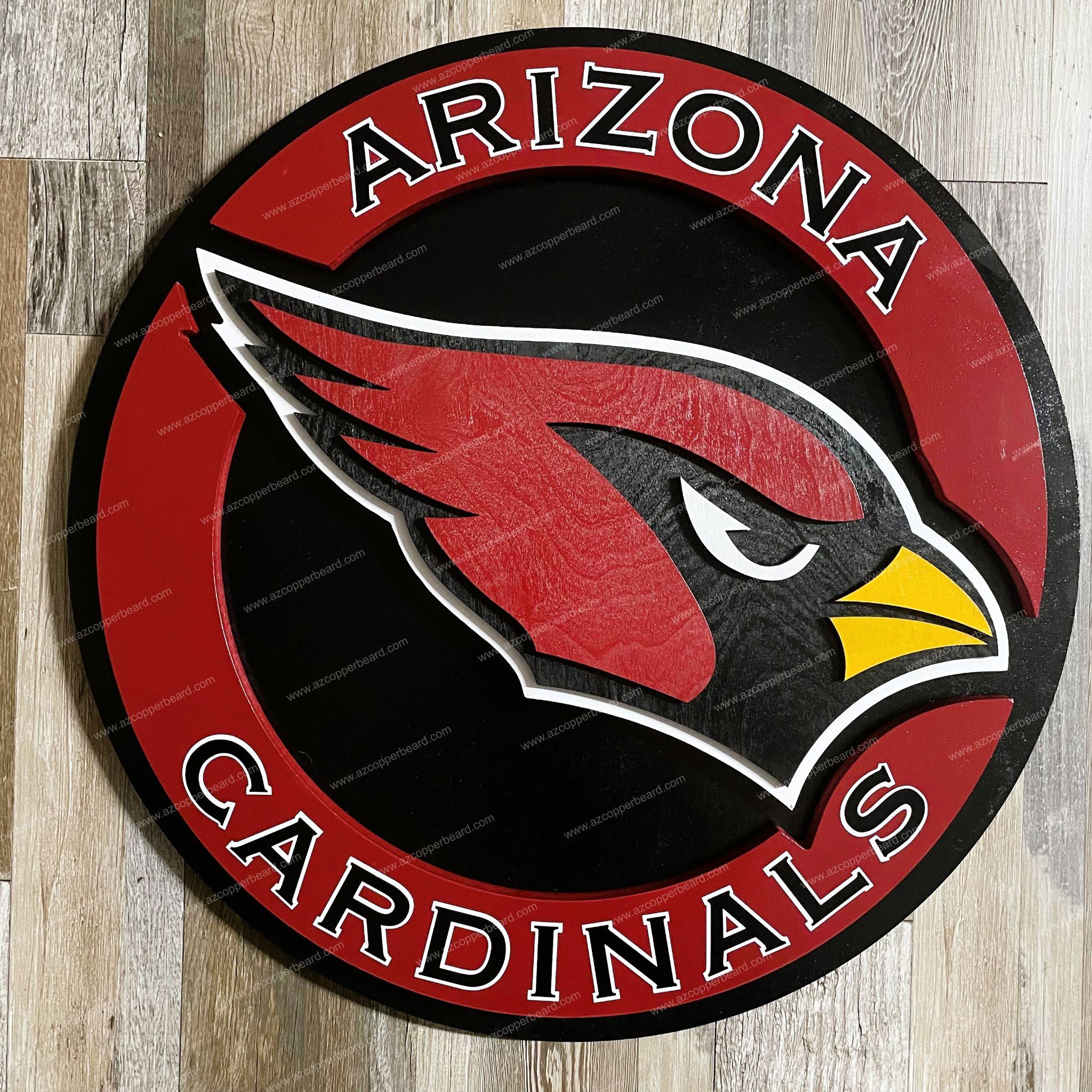 Arizona Cardinals 12 Welcome Circle Sign