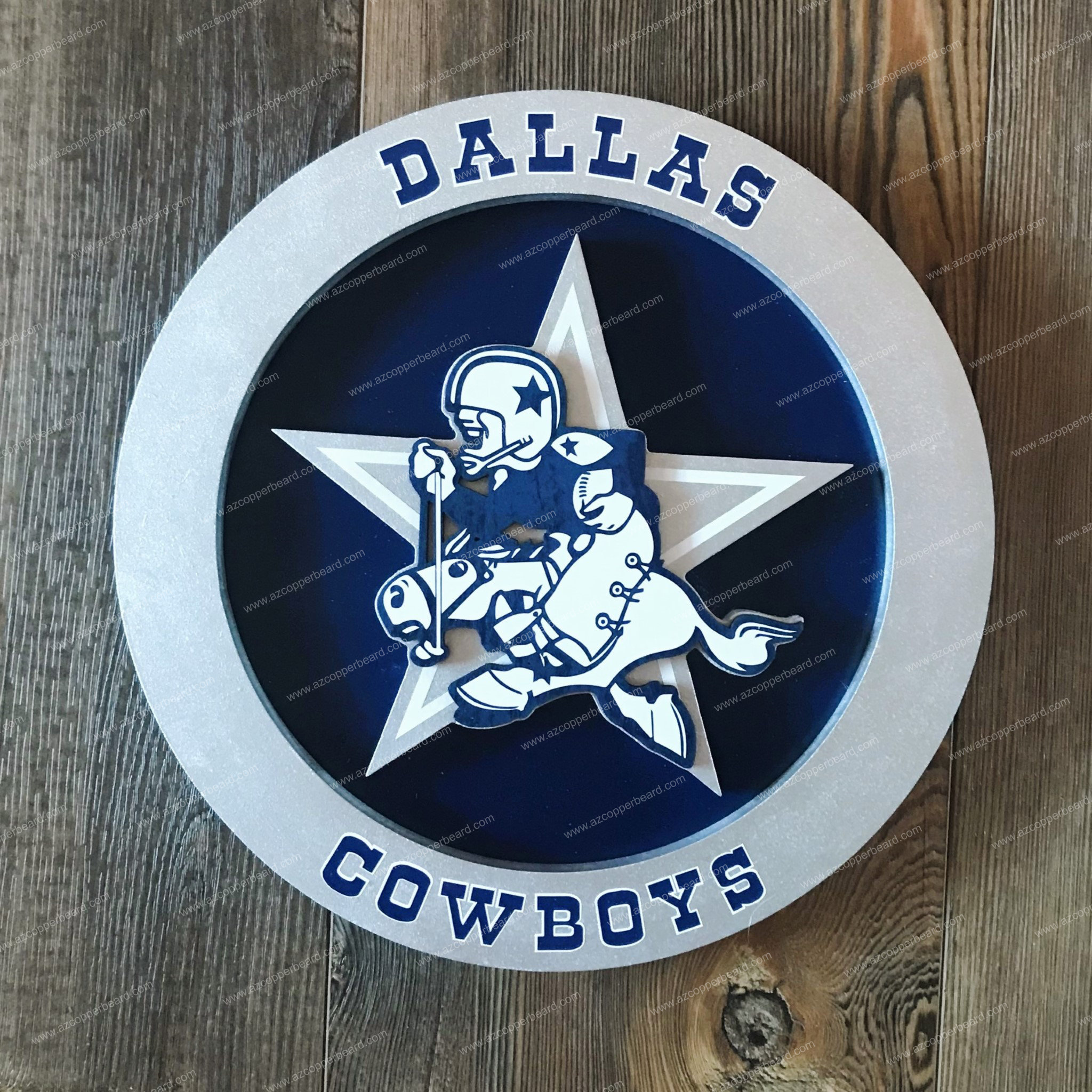 Dallas Cowboys Desk Clock.