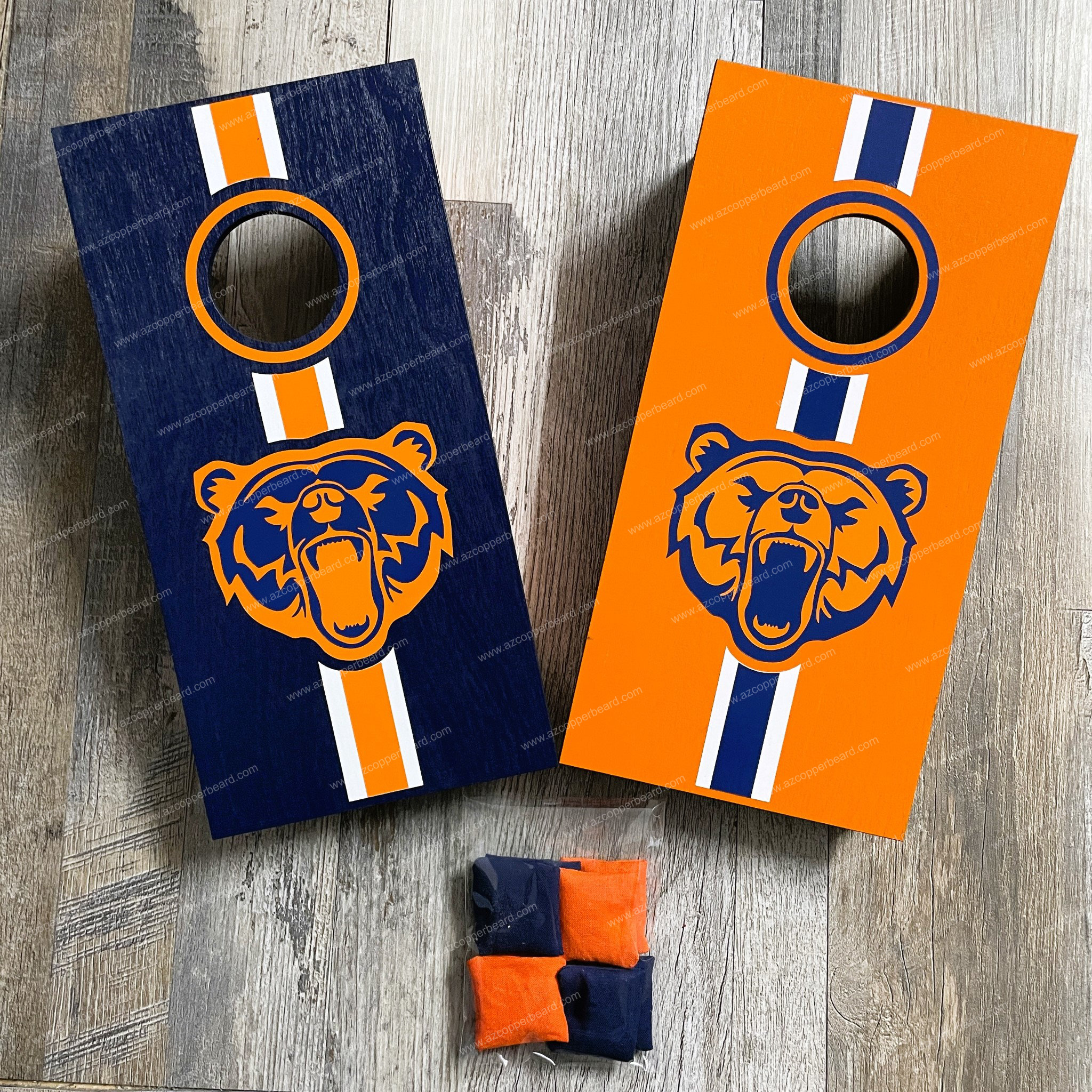 broncos cornhole